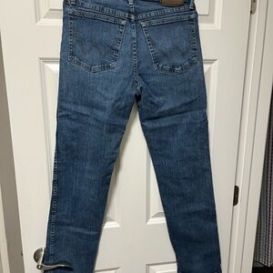 Wrangler Men's Straight Fit Blue Jeans